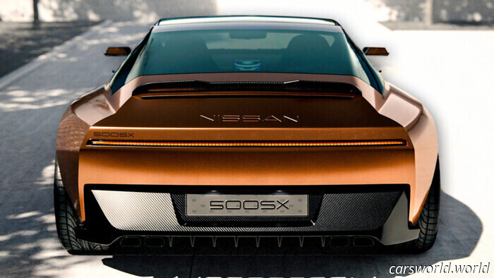 Este Cupé Retro De Nissan No Es Real, Pero Es Absolutamente Necesario Que Lo Sea | Carscoops